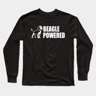 Beagle Powered! Long Sleeve T-Shirt